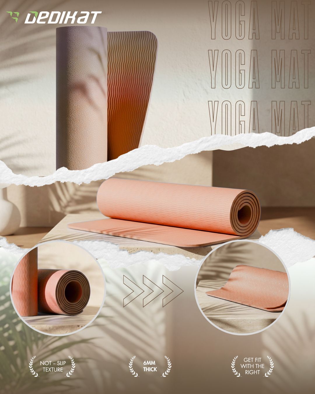 Dedikat Premium TPE Yoga Mat