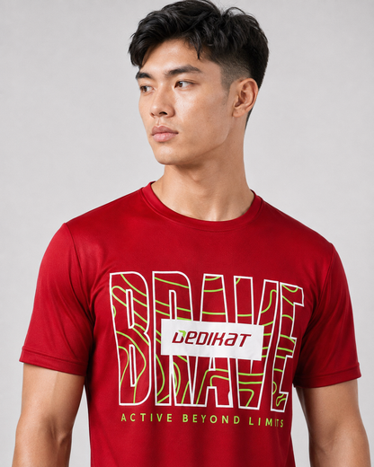 Dedikat BRAVE Sports Graphic T-Shirt