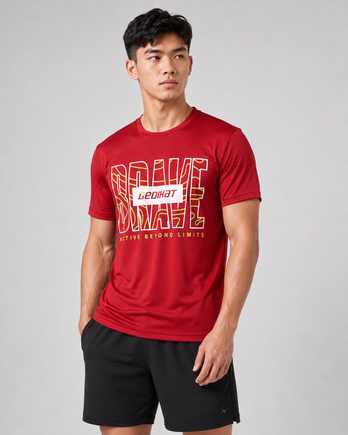 Dedikat BRAVE Sports Graphic T-Shirt