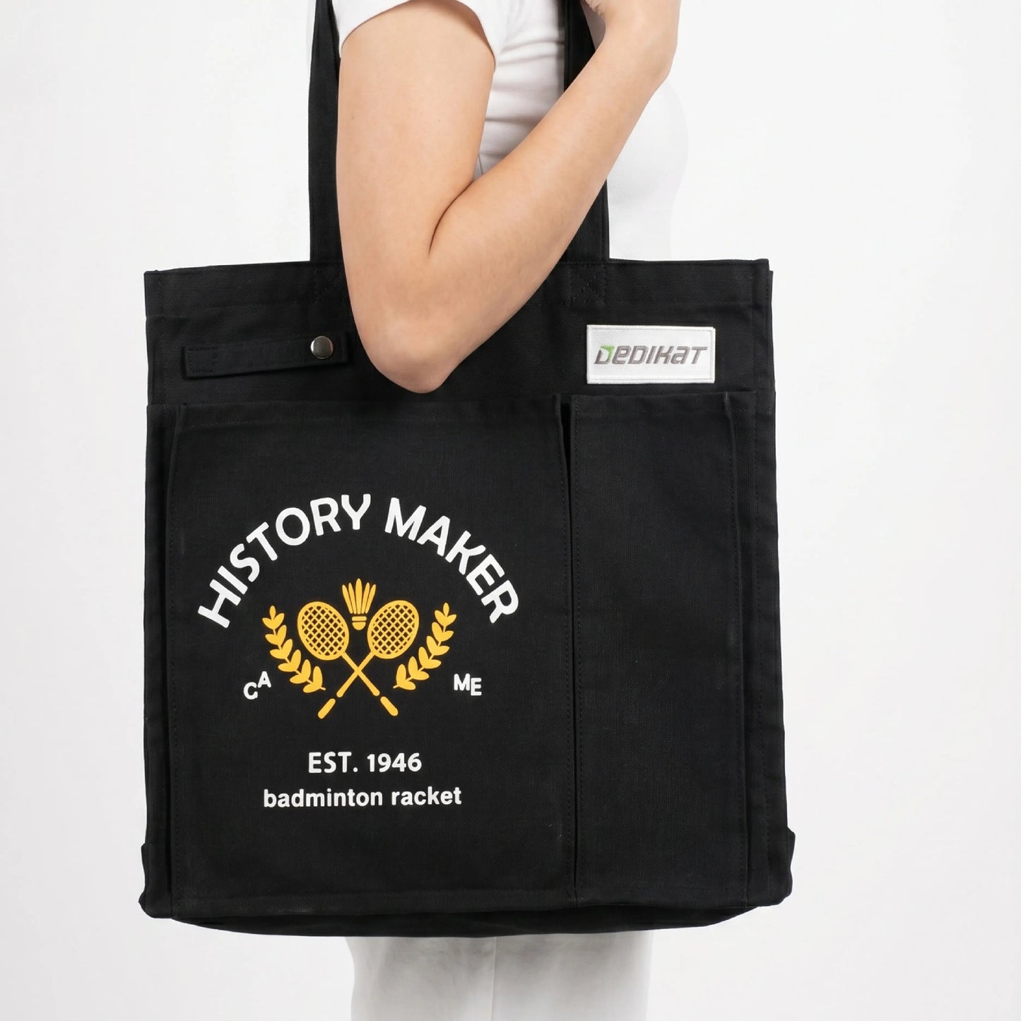 Dedikat Court Tote Bag – Premium Badminton tote bag