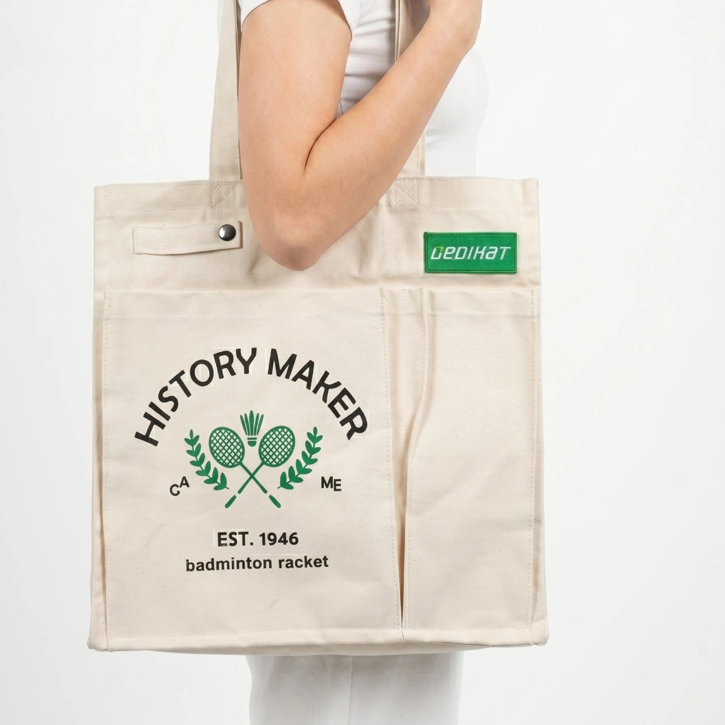 Dedikat Court Tote Bag – Premium Badminton tote bag