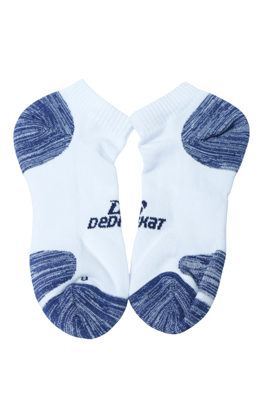 D-KAT Ankle Socks BLUE – Cotton Blend, Breathable & Stretchable (25–28 cm)