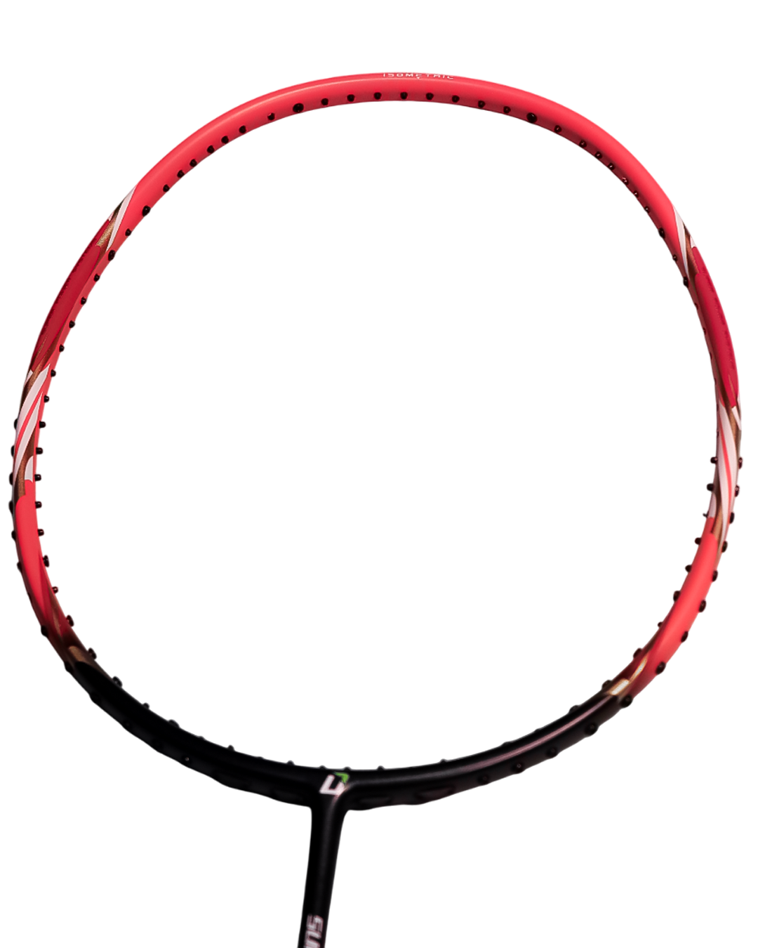 Badminton player using Dedikat Superlight 300 racket during a match