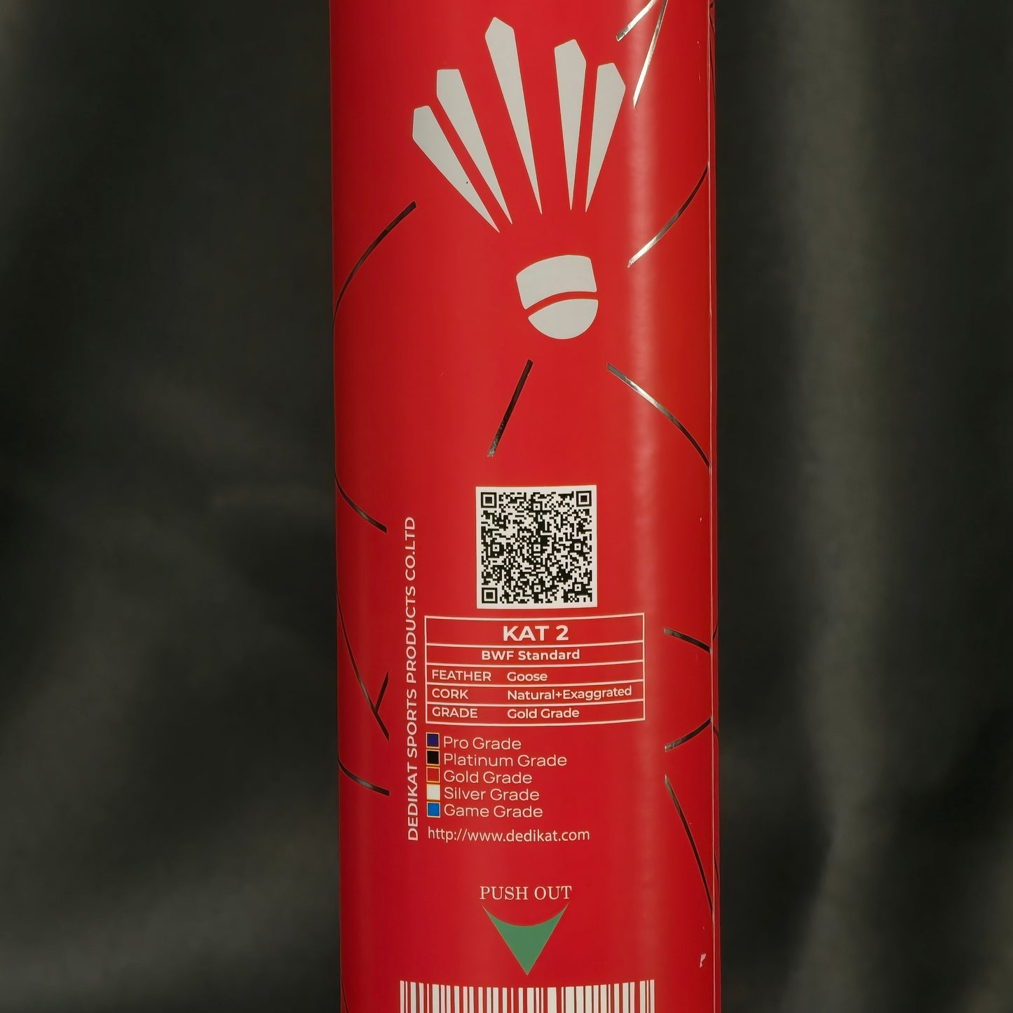 Dedikat KAT-2 Cork Shuttlecock – BWF Grade with A+ Durability